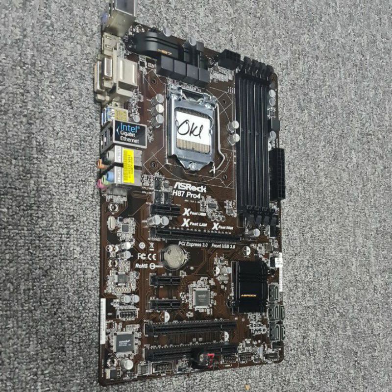 Asrock H87 Pro4 ใช้เมนบอร์ด