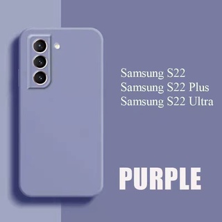 S22(พร้อมส่งในไทย)เคสTPU​นิ่ม​สีพาสเทลแบบคลุมกล้องSamsung Galaxy S22/S22Plus/S22Ultra