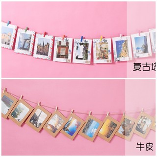 พร้อมส่ง!! เซ็ท กรอบรูปกระดาษ DIY แขวนผนัง