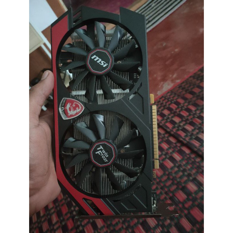 GTX 750 TI 2G  MSI  ไม่ต่อไฟเพิ่ม