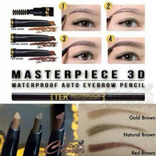 TER Masterpiece 3D Water Proof Auto Eyebrow Pencil