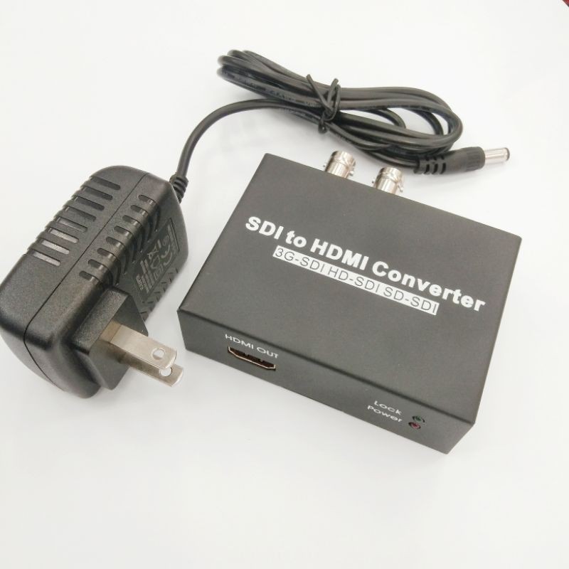 SDI to HDMI Converter เข้า SDI ออก HDMI/SDI 3G-SDI