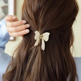 🇹🇭พร้อมส่งในไทย🇹🇭 กิ๊บติดผมโลหะประดับมุก Butterfly Pearl Clip พร้อมส่ง กิ๊บเกาหลี
