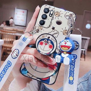 เคสโทรศัพท์ ลายโดเรเอมอน TPU แบบนิ่ม แฟชั่น สำหรับ OPPO Reno6 Z pro 5G A16 A73 A94 A93 A53 A5 A9 2020