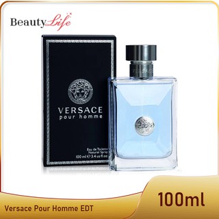 Versace Pour Homme EDT 100 ml น้ำหอมเวอร์ซาเช่ กล่องซีล