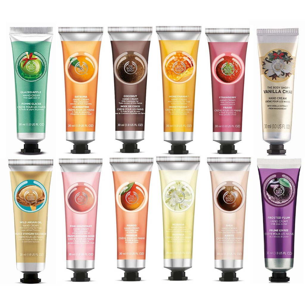 THE BODY SHOP Hand Cream 30ml. Shopee Thailand