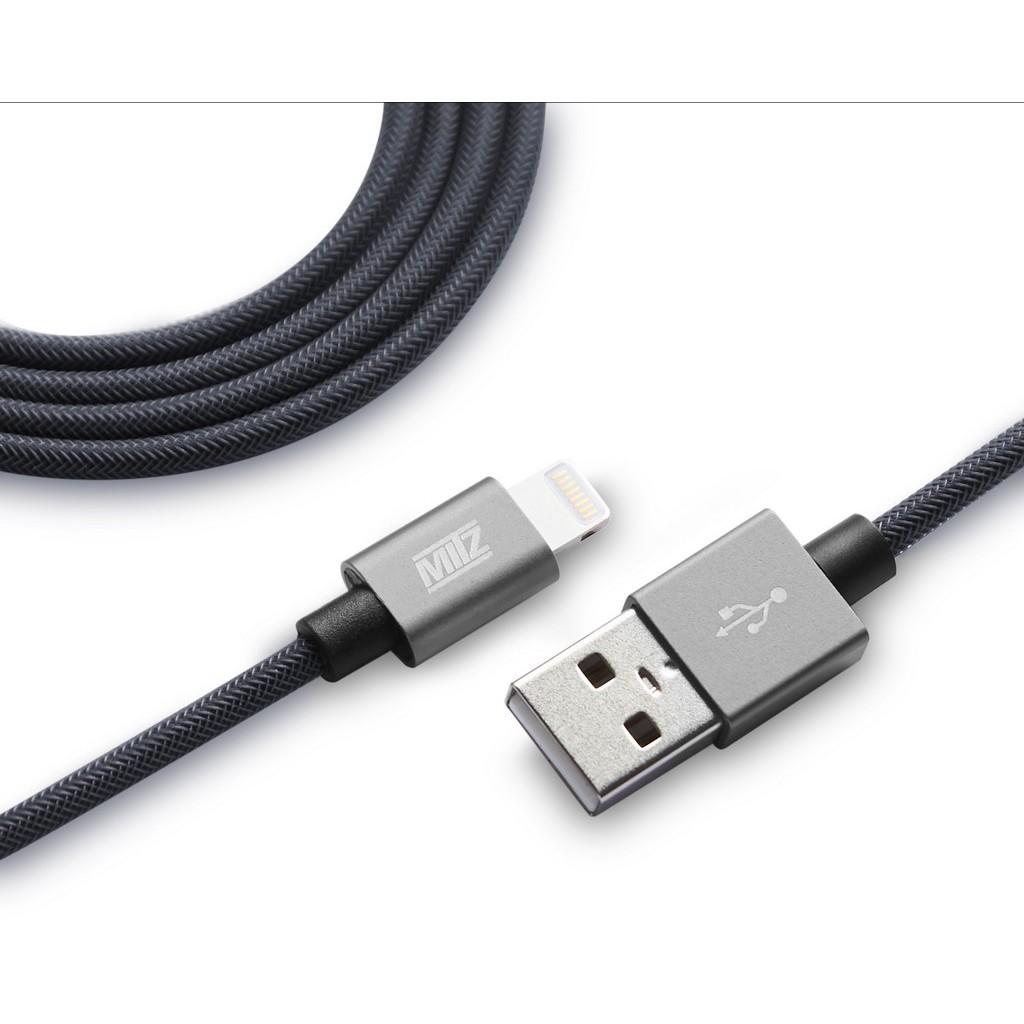 การระเบิด สายชาร์จไอโฟน  Lightning cable MITZ MFi 1 เมตร