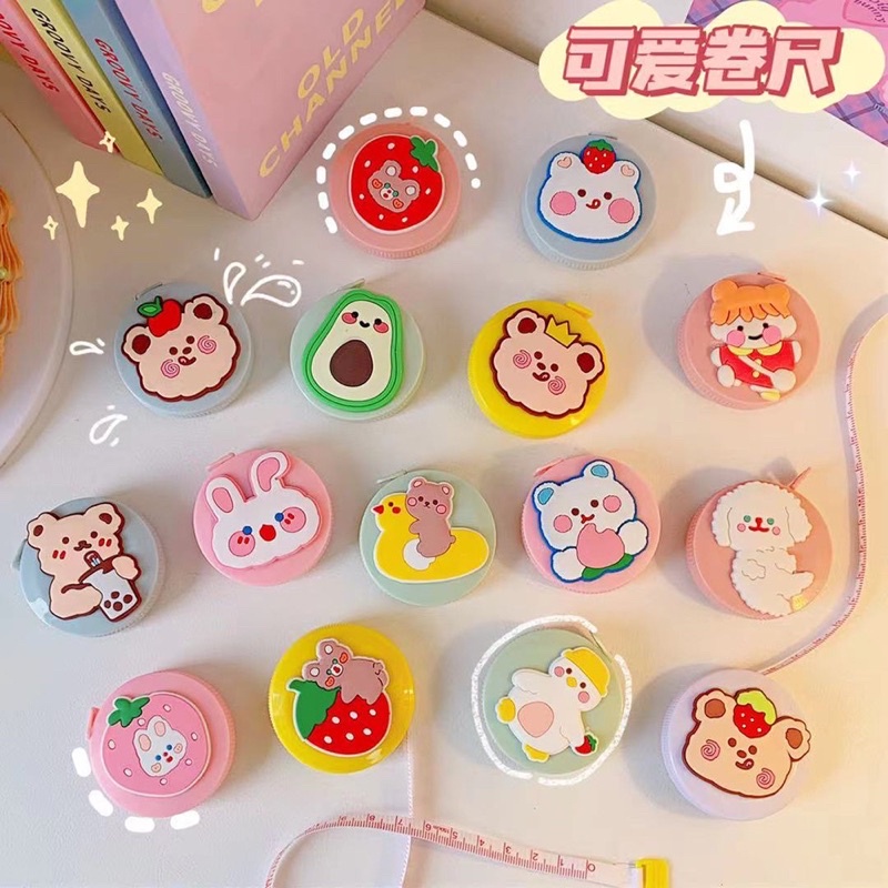 A100 สายวัดลายการ์ตูน น่ารักมุ้งมิ้ง พร้อมส่ง