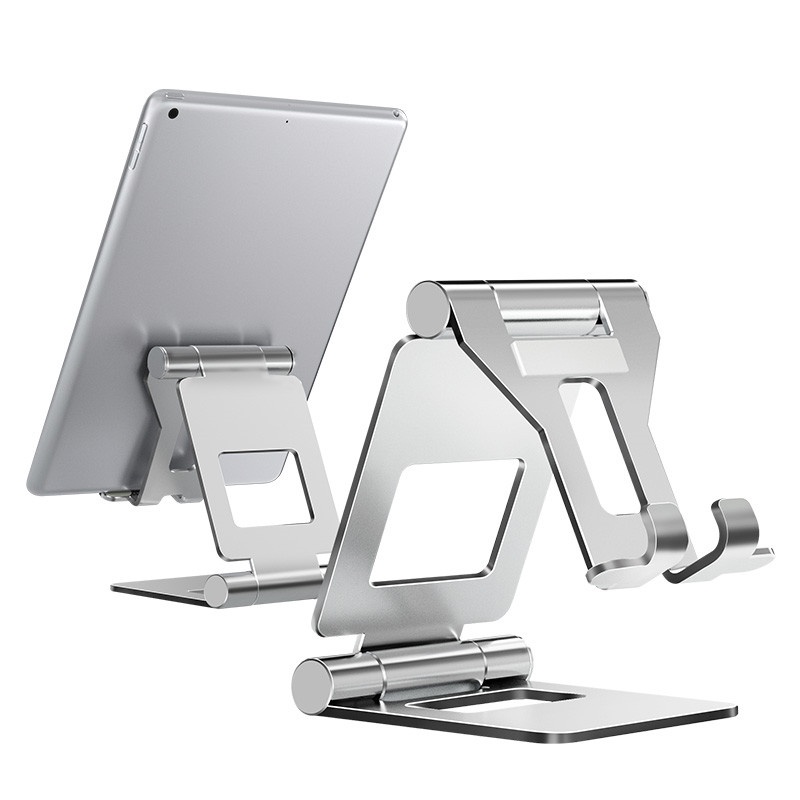 Tablet Stand Adjustable Foldable Tablet Holder For iPhone Redmi Aluminium Alloy Desktop Stand For iPad mini/iPad Air 7.9