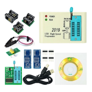 Ezp 2019 Usb Spi โปรแกรมเมอร์ความเร็วสูง 24 25 93 Eeprom 25 แฟลชชิป + ซ็อกเก็ต 5