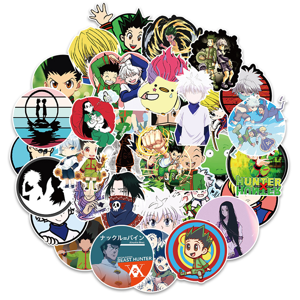 Y P สต กเกอร Hunter Hunter Graffiti ก นน า 100 ช นส าหร บตกแต ง Shopee Thailand