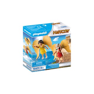 Playmobil 70471 Daedalus and Icarus แอ็คชั่นฟิกเกอร์ เทพกรีก ดาดาลัส และ อิคารัส