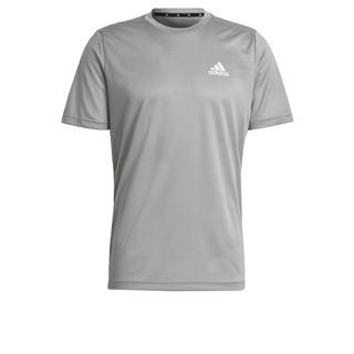 adidas TRAINING เสื้อยืด AEROREADY Designed To Move Sport ผู้ชาย สีเทา GM2121