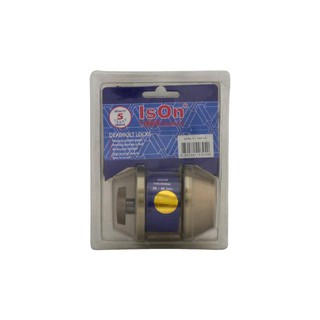 DEADBOLT 1 ด้าน ISON D7000 AB | ISON | D7000 AB กลอน Deadbolt อุปกรณ์ประตู ประตูและหน้าต่าง