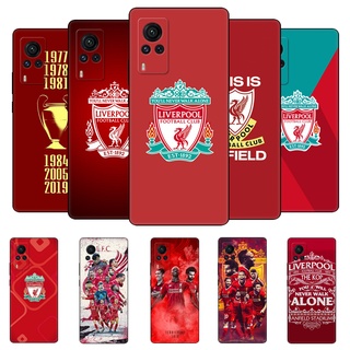 เคสโทรศัพท์มือถือ ซิลิโคนนิ่ม Tpu ลาย Liverpool สีดํา สําหรับ OPPO A93 4G F17 Pro Reno 4 Reno4 Lite 4 F Y20 2021 2020 X60 Pro 5G