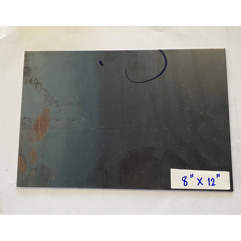 เหล็กแผ่นเพลท 8” x 12” (SS400) ทุกความหนา