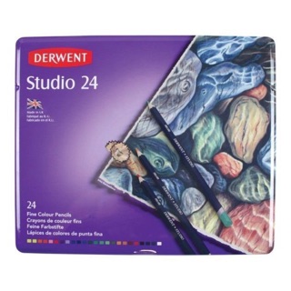 สีไม้ Derwent รุ่น studio ขนาด 24 สี