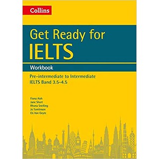 DKTODAY หนังสือ GET READY FOR IELTS 3.5-4.5:WORKBOOK