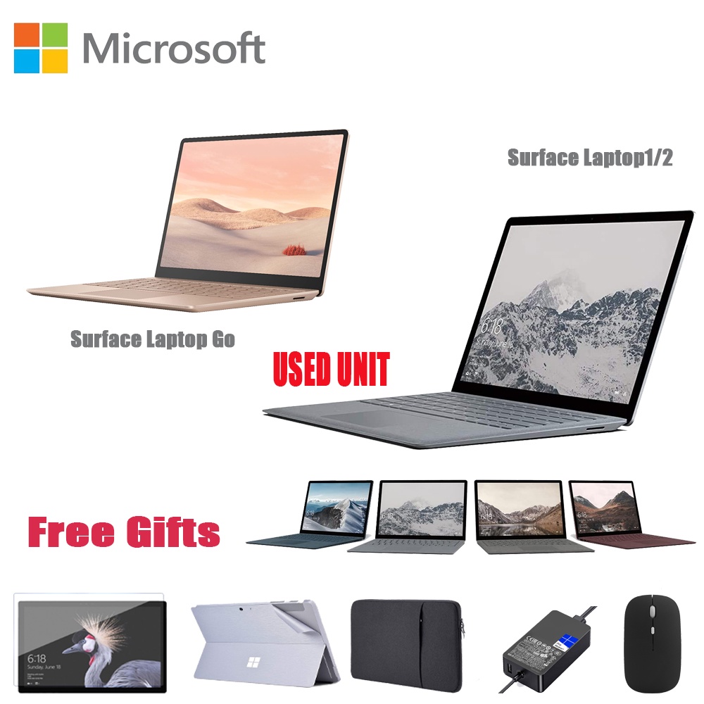 Microsoft Surface Laptop1 แล ็ ปท ็ อป 2 แล ็ ปท ็ อป 3 แล ็ ปท ็ อป 4 แล ็ ปท ็ อป go Surface Book 