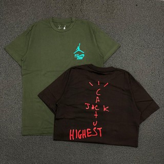 เสื้อยืดพิมพ์ลาย Water JORDAN X CACTUS JACK 2 VARIANTS สําหรับผู้ชาย