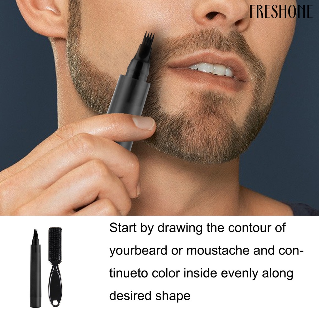 Beard Scanner Brush Set thIn | Shopee Thailand