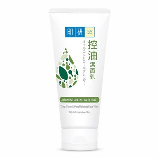 Hada Labo Deep Clean &amp; Pore Refining Face Wash 100ml. ฮาดะ ลาโบะ ดีพ คลีน แอนด์ พอร์ รีไฟน์นิ่ง เฟส วอซ โฟมล้างหน้า