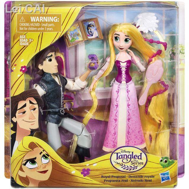 อุปกรณ❁Disney Tangled The Series Royal Proposal Eugene, Rapunzel Wedding ตุ๊กตาเจ้าชายยูยีน เจ้าหญิง