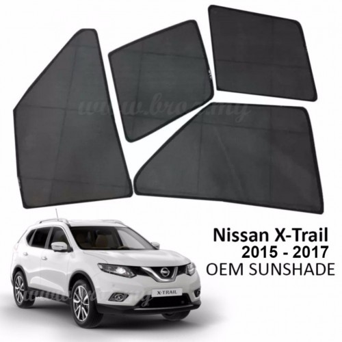 OEM Custom Fit ม่านบังแดด/ ม่านบังแดดสําหรับ Nissan X-Trail 2014-2020 ราคา ถูกที่สุด ดีลบีเคเค