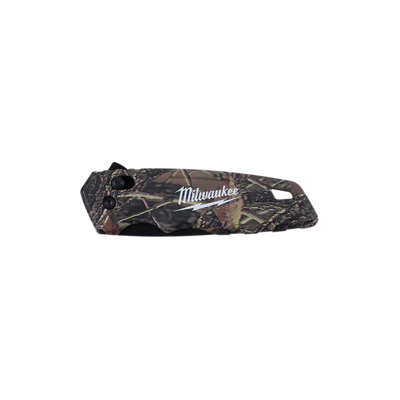 Milwaukee มีดพับฟันเลื่อย ลายพราง ระบบสปริงเปิด-ปิด รุ่น 48-22-1535 FASTBACK Camo Spring Assisted Knife - รูปที่ 4