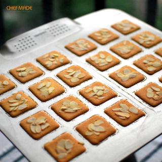 Chef MADE ถาดอบคุกกี้ แบบไม่ติดขอบ ขนาดเล็ก อเนกประสงค์ WK9056