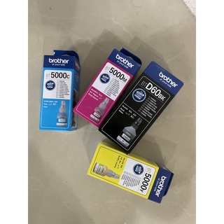 BROTHER INK Cartridge BT-D60BK+BT-5000 C+M+Y หมึกพิมพ์