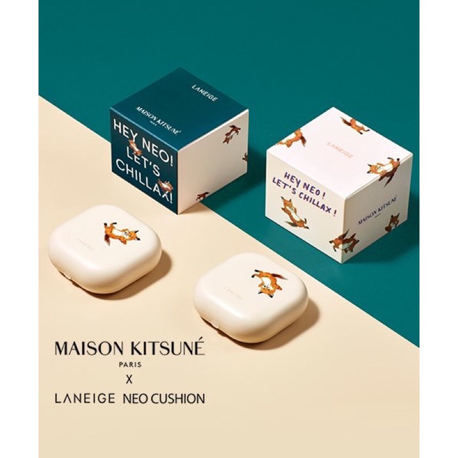 Laneige neo cushion x Maison kitsune เบอร์21N