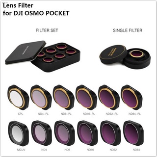 ฝาครอบเลนส์กล้อง Sunnylife สำหรับ DJI OSMO Pocket CPL ND-PL Filter