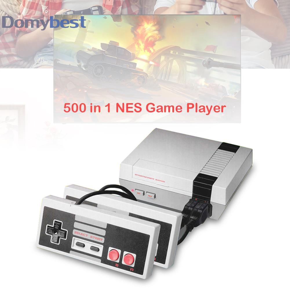 dom เครื่องเล่นเกม 8 bit nes มีด้ามจับ 500 เกม - domybest.th - ThaiPick
