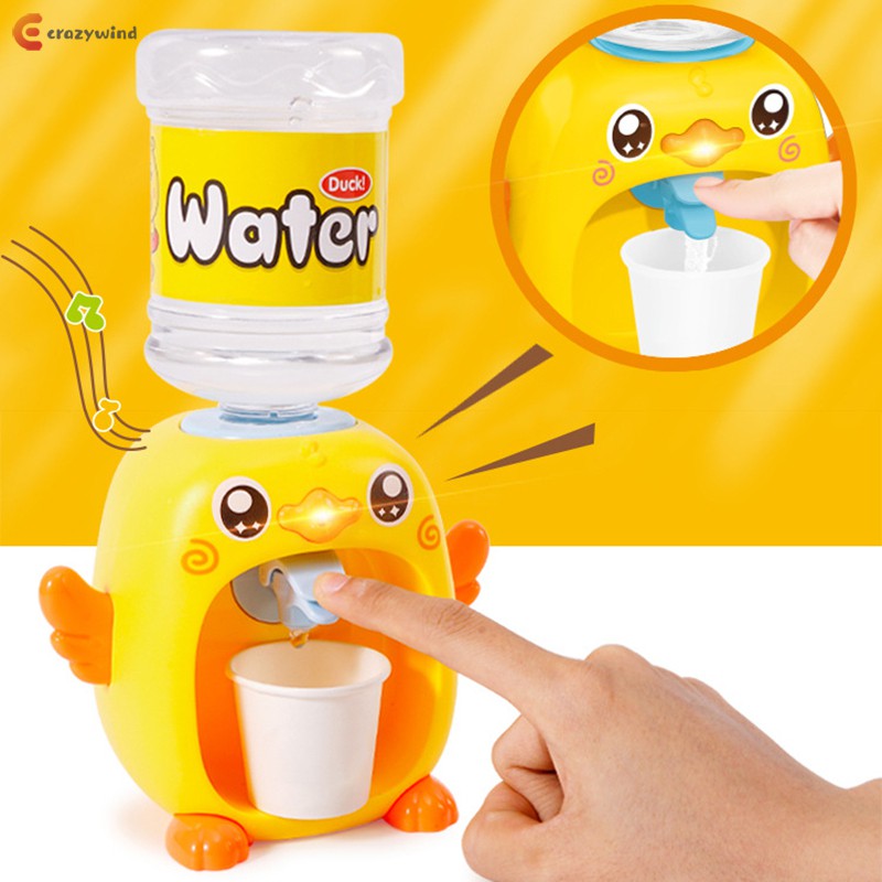 Kid Drinking Toys Cute Yellow Duck Drinking Machine Children Water Drinking Tool crazywind.th