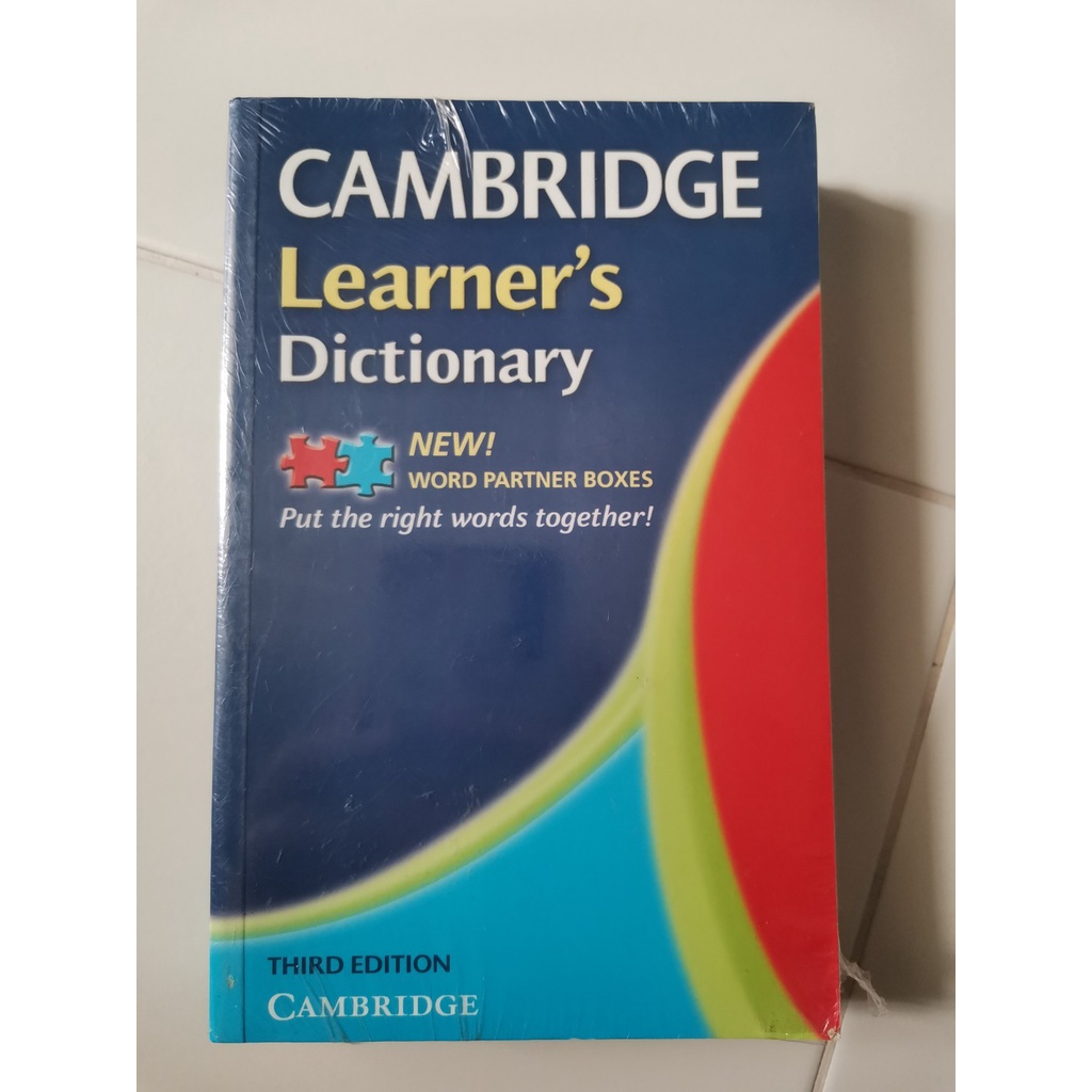 Cambridge Learner's Dictionary ในซีล สภาพไม่กริบ