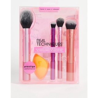 (Pre-แท้💯) แปรงแต่งหน้า ตา แก้ม Real Techniques Everyday Essentials brushes set มีฟองน้ำให้ด้วยนะคะ