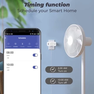 Smatrul Tuya อะแดปเตอร์ซ็อกเก็ตชาร์จ Wifi 16A US Plug สําหรับ Google Home Alexa Tmall Genie