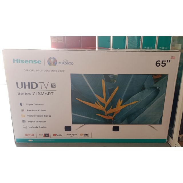 TV Hisense 65 นิ้ว UHD LED (4K,Smart) รุ่น 65B7500UW Grade B สินค้าตัวโชว์ ประกันร้าน 3 เดือน