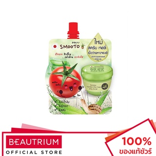 SMOOTO Tomato Aloe Snail Jelly Scrub สครับผิว 50ml