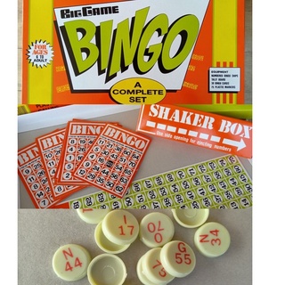 Bingo Game 30 แผ่น เกมส์บิงโก เกมกระดานเพื่อความสนุกสนานในครอบครัว และ สร้างเสริมทักษะการเรียนรู้