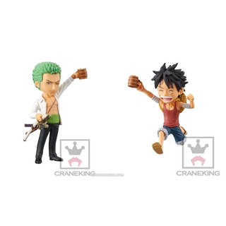 [ขายแยกชิ้น] WCF One Piece - Dressrosa - Zoro / Luffy