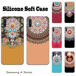 เคสโทรศัพท์มือถือ Samsung Galaxy A10 A20 A30 A40 A50 A70 A80 ปลอก TPU อ่อน มันดาลา3