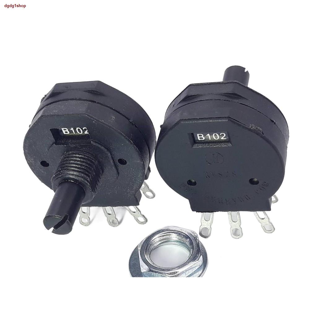 จัดส่งทันทีRVS28วอลลุ่ม(VR)คู่ B1K (102)สีดำ สำหรับเครื่องเชื่อมอิน ...