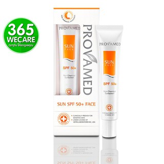 PROVAMED Sun SPF50+ Face 30 g. (โปรวาเมด กันแดดSPF50+ สีเนื้อ) 365wecare