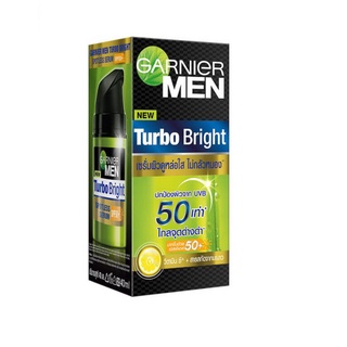 GARNIER MEN Turbo Bright การ์นิเย่ เมน เทอร์โบไบรท์ สปอตเลส เซรั่ม เอสพีเอฟ 50+ 40 มล.