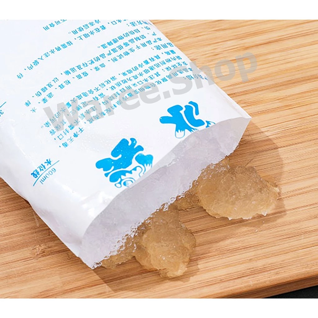 น้ำแข็งเทียม ถุงน้ำเก็บความเย็น IcePack Gel ไอซ์เจล ขนาด 100 ml , 200 ml , 400ml, 600ml, 1,000 ml thumbnail 3