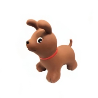 Jumpy Doggy จั๊มปี้้สุนัข สีน้ำตาล