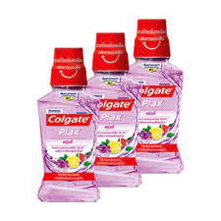 (เเพ็ค3) Colgate คอลเกต พลักซ์ ฟรุ้ตตี้ 250 มล.