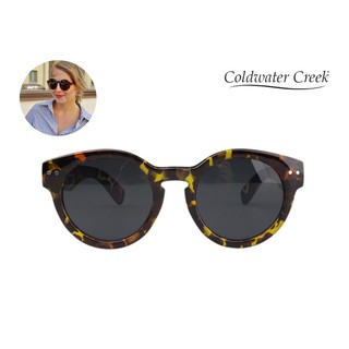 แว่นกันแดด Coldwater Creek Sunglasses ขนาด 43-17 143 mm. ลายกระ (ของแท้ 100%) แบรนด์ดังจากอเมริกา ดีไซน์สวยงาม ทันสมัย